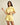 FISHNET 2-PC LOUNGE SET - PINEAPPLE